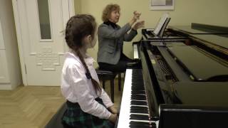 02.12.2014 Video lesson by Mira Marchenko with Alexandra Stychkina