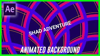 Animated Background in After Effects: With Shape Motion