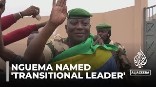 General Nguema named Gabon’s transitional leader after coup