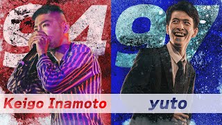 【トシトリvol.2/Solo Battle】Keigo Inamoto vs yuto | Best4 第一試合先鋒戦【3on3 Beatbox Battle】