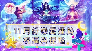 【塔羅占卜】愛情／11月份戀愛運勢的祝福與提點 Feat.the Mermaid tarot