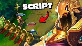 I CARRIED THE GAME AGAINST A SCRIPTER!?