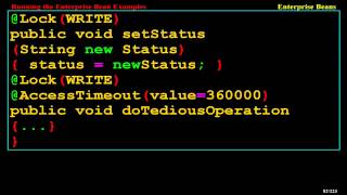 Running the Enterprise Bean Examples