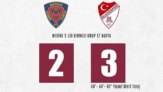 Yeni Mersin İY 2-3 Ç.Elazığspor'umuz | Maçın Özeti #tff2lig