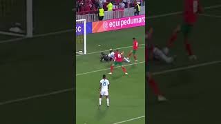 Ce but d'Ounahi avec le Maroc 🇲🇦🤩 #marseille #morocco #goal  #shortfootball