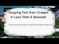 Shortcut to Copy Text from Images on Windows 11
