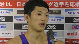 2018年明治杯全日本レスリング選手権 優勝インタビュー（5）