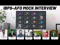 AFO Mock Interview Sessions by Agroacademy  Part-1