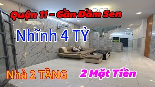 Quận 11 - Nhà đẹp dọn vào ở ngay, SHR hoàn công, Đ.Hồng bàng, ra phú thọ, lạc long quân, CV Đầm sen.