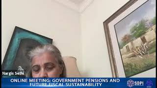 Online Meeting  Government Pensions and Future Fiscal Sustainability