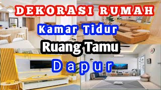 👉👉💯Dekorasi rumah yang tergolong unik  || Kamar tidur || ruang tamu ||Dapur