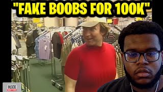 He Lost A Bet And Had To Get Implants...