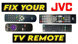 How To Fix Your JVC TV Remote Control That is Not Working