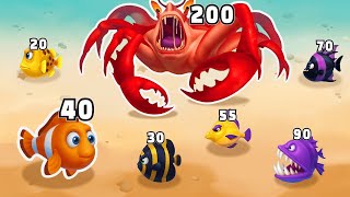 Fishdom Mini Ads \u0026 Mini Games Walkthrough | Help the Fish in Fishdom | Escape the Hungry Shark