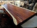 Rustic Wood Restaurant Tables