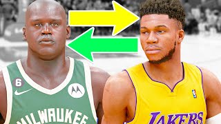 I Swapped Shaq and Giannis Careers!