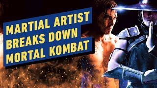 Martial Artist Breaks Down a Mortal Kombat Fight Scene