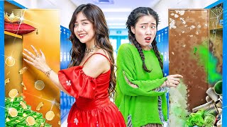 Rich Student Vs Poor Student! A Broke Girl Becomes A Giga Rich Girl