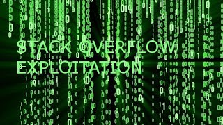 STACK OVERFLOW EXPLOIT Basics | Deutsch