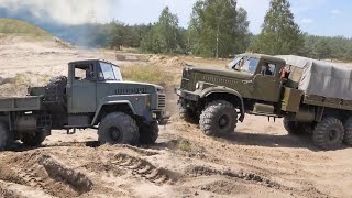 Kraz 255 vc kraz 260 Russian Truck Millitary