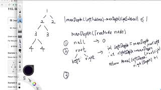 LeetCode Tutorial 110. Balanced Binary Tree