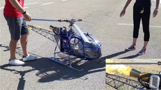 Modellismo - Maxi Elicottero RC a TURBINA SA315b LAMA