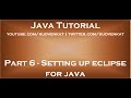 Setting up eclipse for java