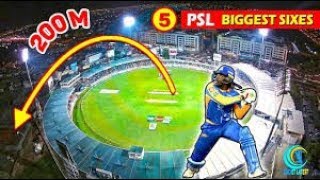 #5 PSL Biggest Sixes Ever ★ 2019