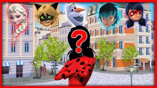 Wrong heads Ladybug and Cat Noir Queen Bee Miraculous Wrong heads Puzzle #3
