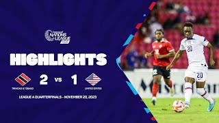 Highlights | Trinidad & Tobago vs United States | 2023/24 Concacaf Nations League