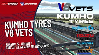 iRacing // Kumho Tyres V8 Vets Championship // Season 15 // Round 1 at Magny-Cours