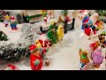 christmas snow village display lionel department 56 lemax