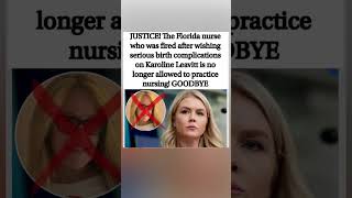 NURSE CAREER = OVER 😳💥 Karma HIT FAST after shocking wish on Karoline Leavitt 👶⚡🔥