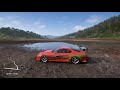 forza horizon 5 car customization paul walker toyota supra fast and furious build