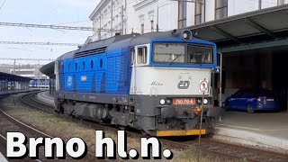 Brno hl.n. | ČD Locomotive 750 710-6 \