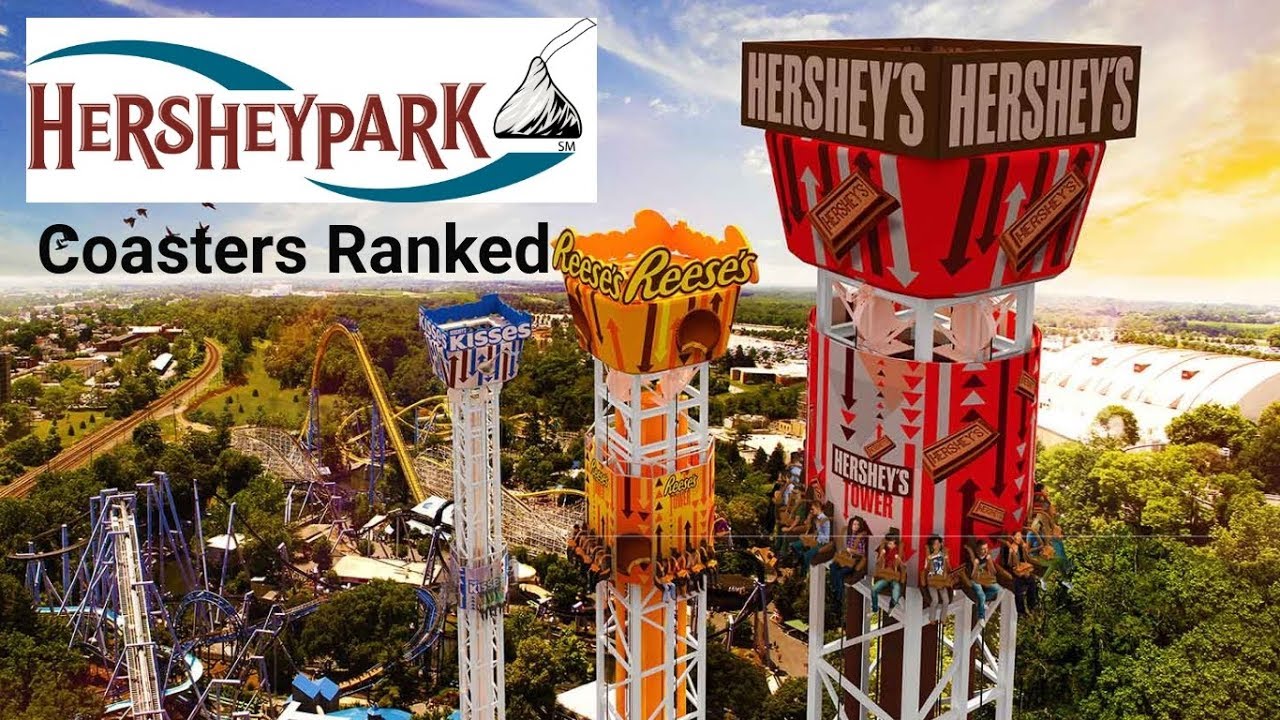 Top 13 Roller Coasters At Hersheypark 2019! Includes POVs - YouTube