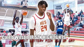 Caleb Wilson IS A FUTURE LOTTERY PICK!! | JR SEASON HIGHLIGHTS