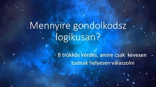 8 trükkös kérdés, hogy teszteld magad