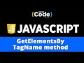 getElementByTagName() Method In JavaScript | JavaScript Tutorial For Beginners | SimpliCode