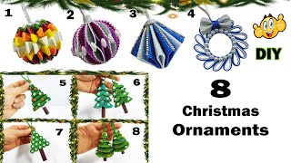 8 DIY Christmas Ornaments Decoration Ideas - Christmas Tree Decorations - Christmas Crafts #47