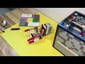 i built a working lego minecraft dispenser...