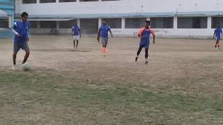 KB football academy প্রাক্তন খেলোয়াড় vs , একাডেমী সিনিয়র খেলোয়াড় প্রদর্শনী ম্যাচ