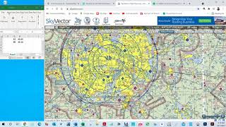 An easy way to pinpoint the latitude and longitude in Aeronautical Chart in SkyVector (SkyVector)