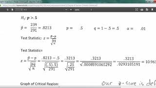 Hypothesis Testing of Proportions Using Excel Template