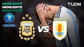 Resumen y goles | Argentina 0-2 Uruguay | CONMEBOL-Eliminatoria 2023