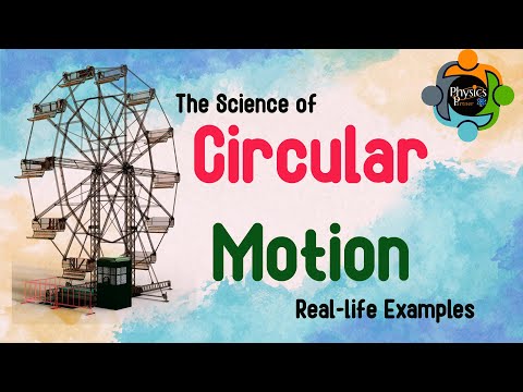 What are the common applications of circular motion in everyday life?