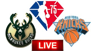 MILWAUKEE BUCKS @ NEWYORK KNICKS | NBA LIVE SCOREBOARD | Basketball King Iverson