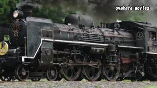 【C571 SLやまぐち号】2017年7月23日　8521レ白井トンネル、8522レ田代