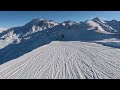 val thorens orelle meribel les 3 vallees. dji osmo action 5 pro. skiing france sports