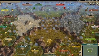 Civ 5 AI Only Timelapse: Crossroads of History